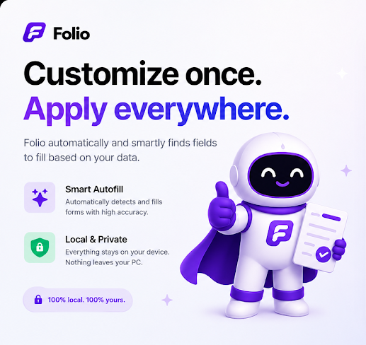 Folio — Job Application Autofill - Image 1